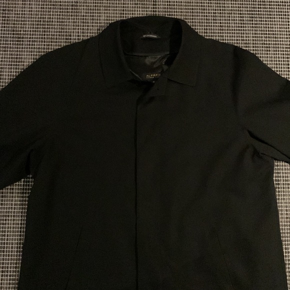 Vintage Alfred Sung black trench coat with removable liner - Picture 3 of 4